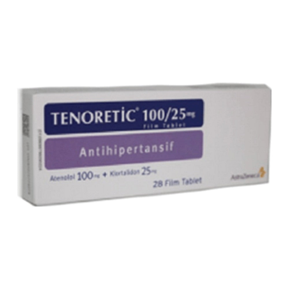 Теноретик 100/25 mg, 28 филмирани таблетки – Tenoretic 100/25 mg, 28 film-coated tablets