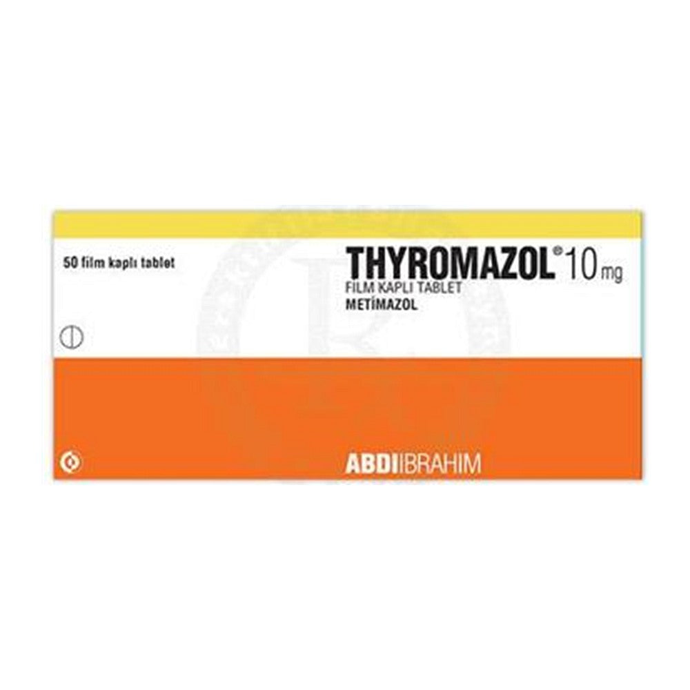 Тиромазол 10 mg, 50 филмирани таблетки – Thyromazol 10 mg, 50 film-coated tablets