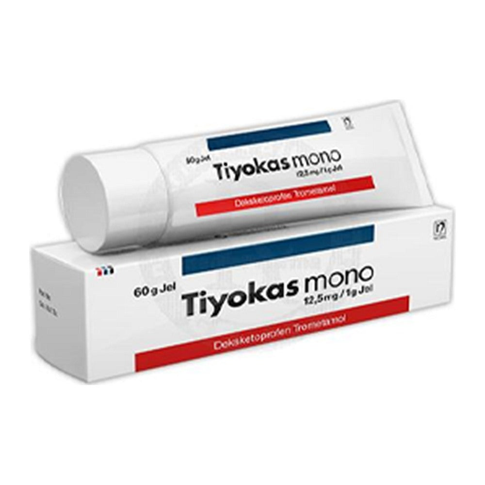 Тийокас Моно гел 12,5 mg/g, 60 g – Tiyokas Mono gel 12.5 mg/g, 60 g