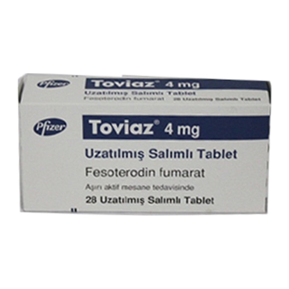 Товиаз 4 mg, 28 таблетки с удължено освобождаване – Toviaz 4 mg, 28 prolonged-release tablets