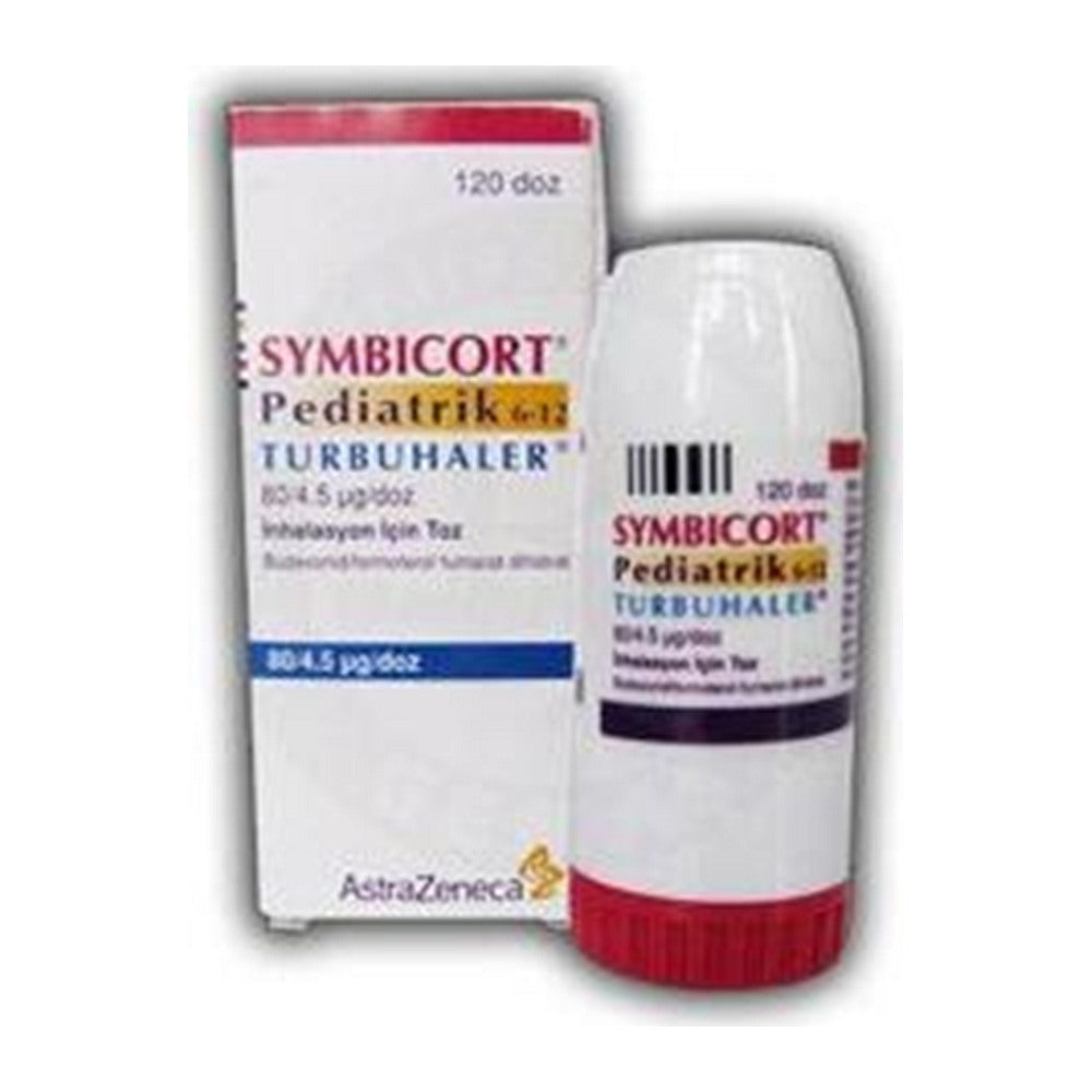 Симбикорт Педиатрик Турбухалер 80/4,5 mcg, 120 дози – Symbicort Pediatric Turbuhaler 80/4.5 mcg, 120 doses