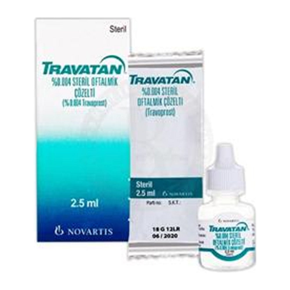 Траватан капки за очи, 2,5 ml – Travatan eye drops, 2.5 ml
