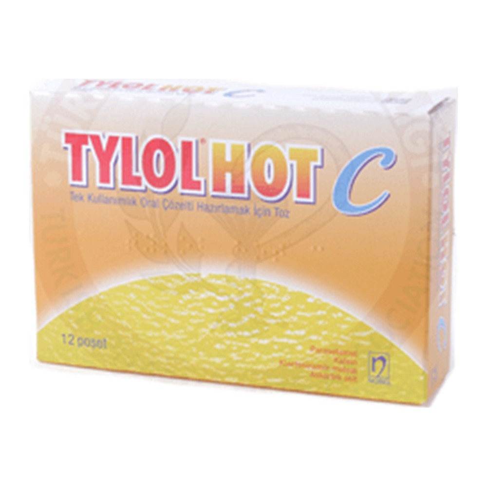 Тайлол Хот C, 12 сашета – Tylol Hot C, 12 sachets