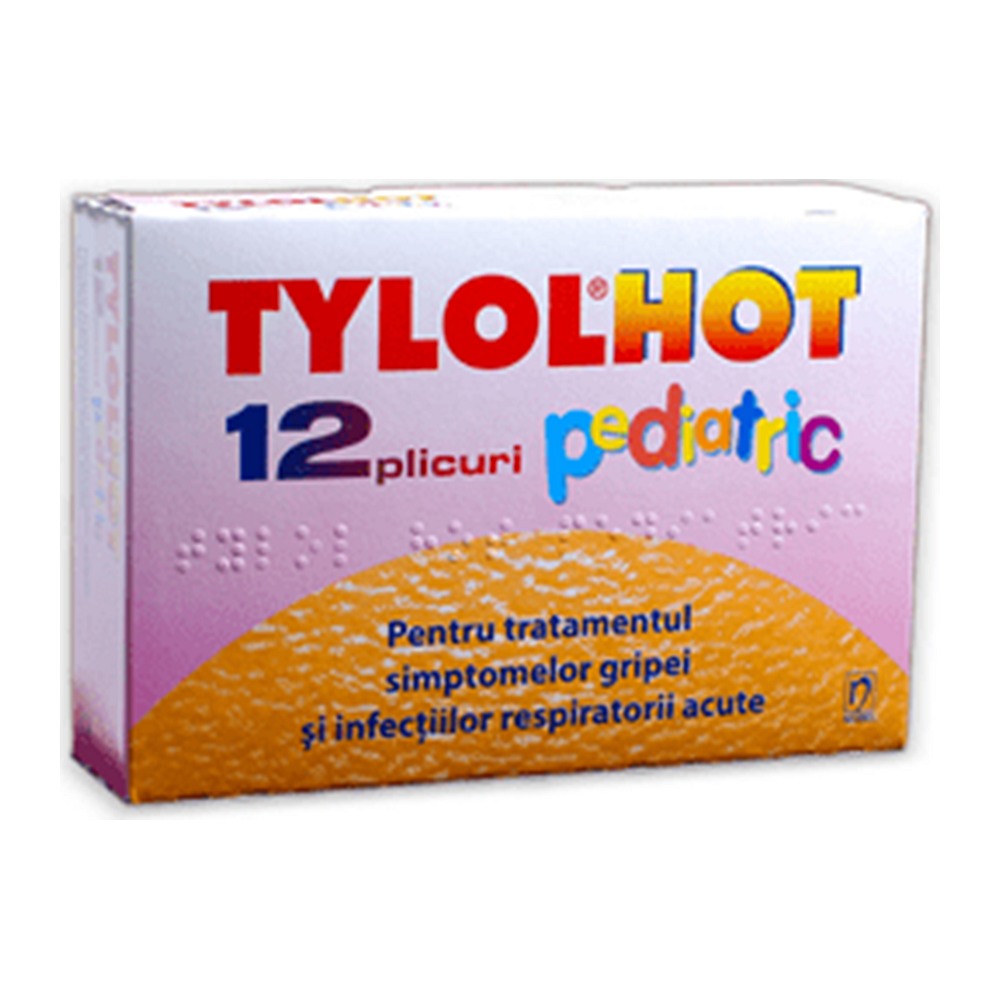 Тайлол Хот Педиатрик, 12 сашета – Tylol Hot Pediatric, 12 sachets