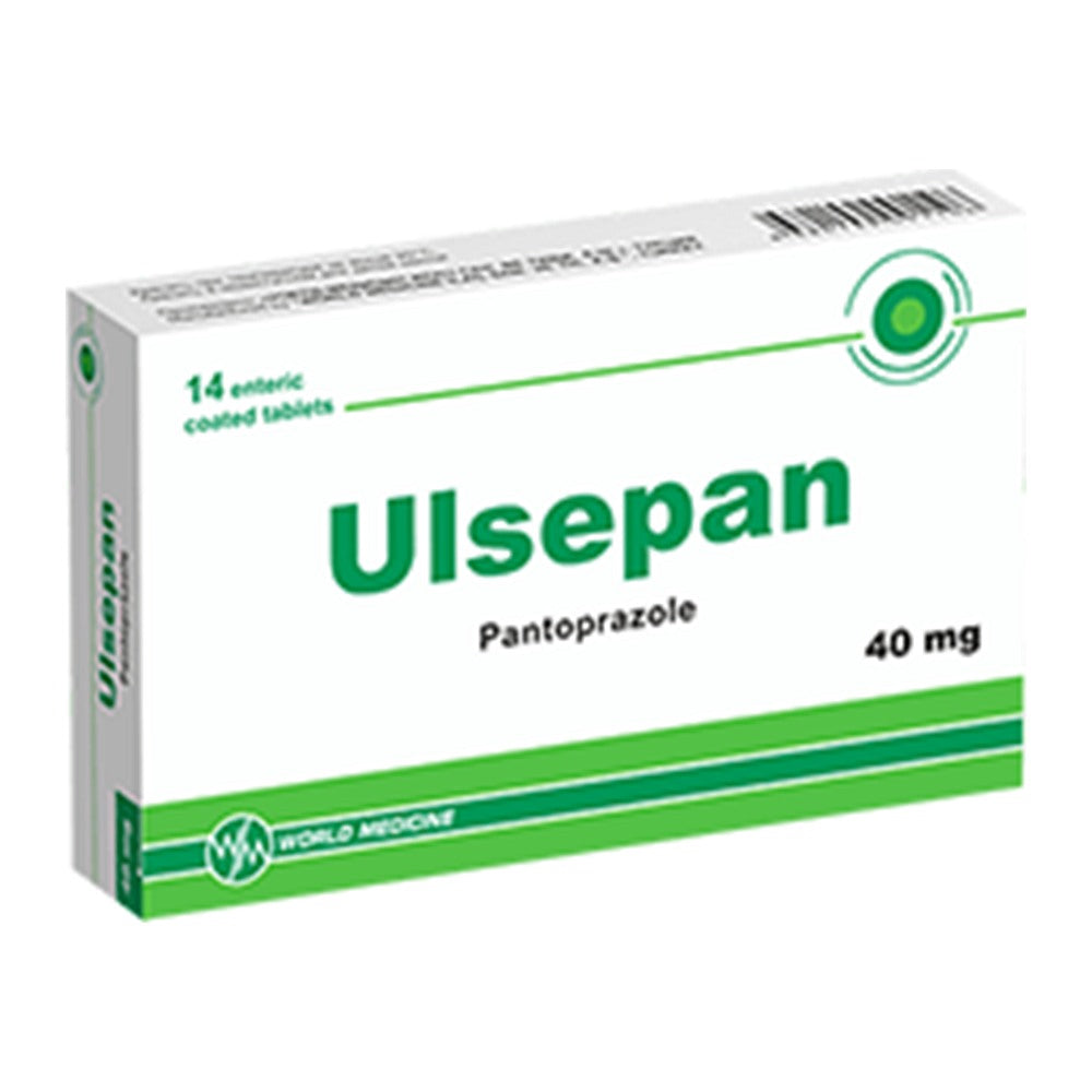 Улсепан 40 mg, 28 стомашно-устойчиви таблетки – Ulsepan 40 mg, 28 gastro-resistant tablets