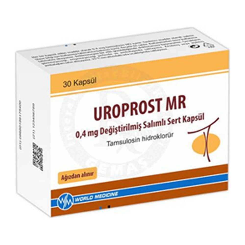Уропрост MR 0,4 mg, 30 капсули – Uroprost MR 0.4 mg, 30 capsules