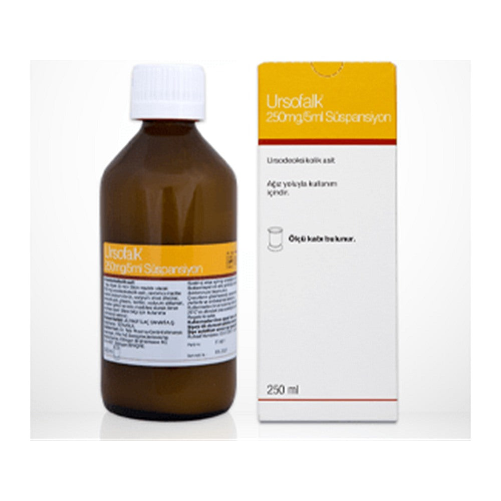 Урсофалк суспензия 250 mg/5 ml, 250 ml – Ursofalk suspension 250 mg/5 ml, 250 ml