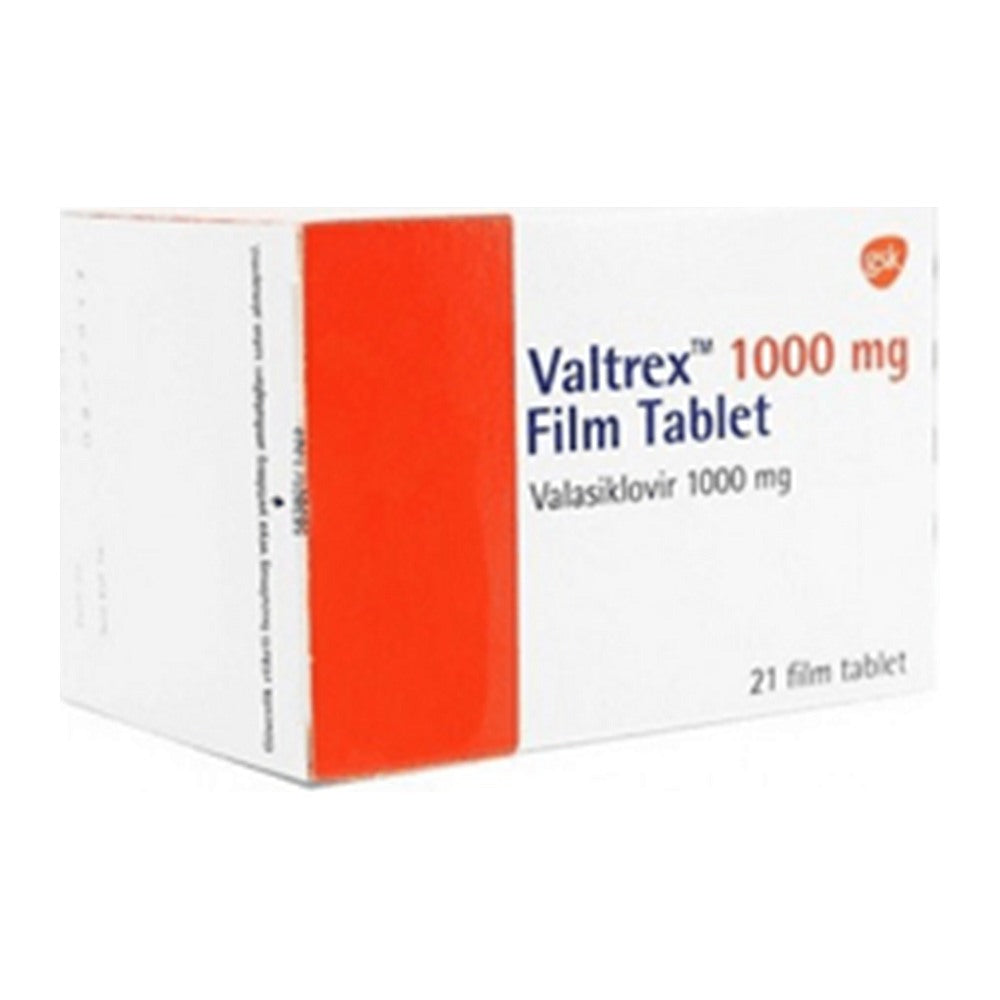 Валтрекс 1000 mg, 21 филмирани таблетки – Valtrex 1000 mg, 21 film-coated tablets