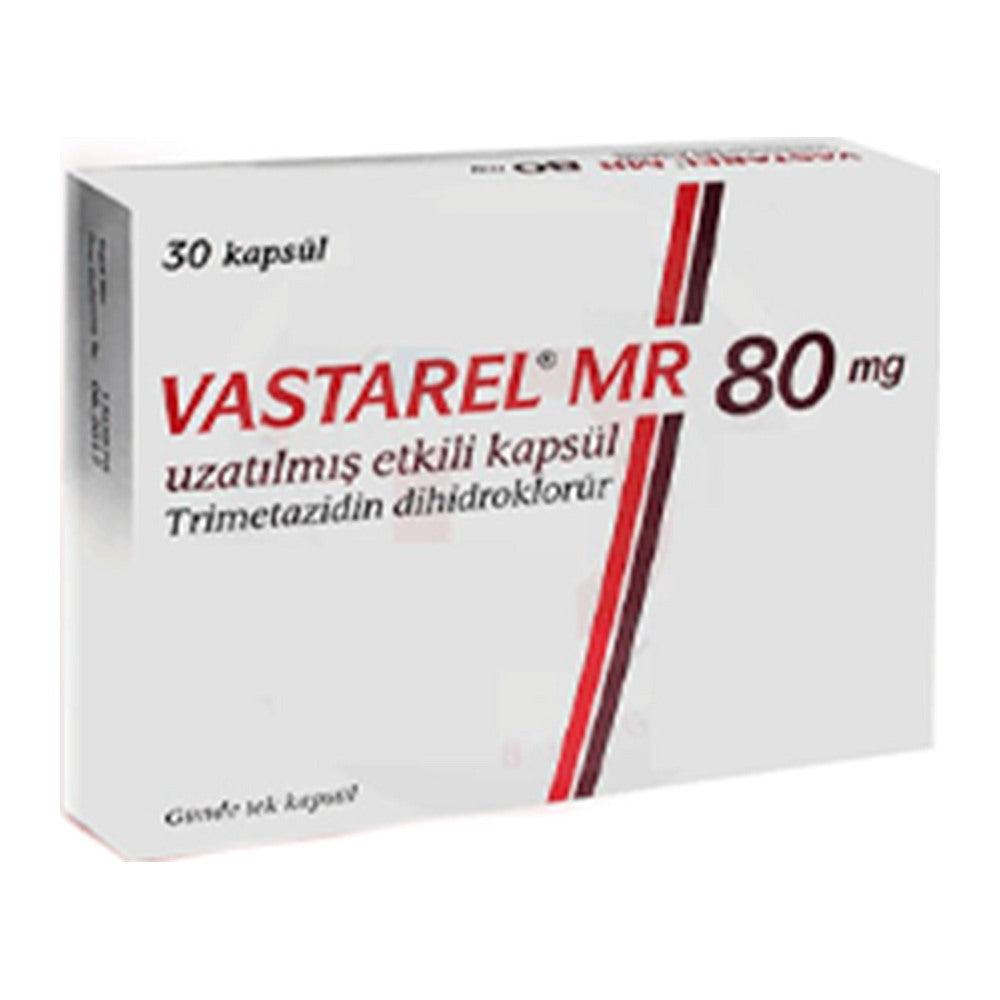 Вастарел MR 80 mg, 30 капсули – Vastarel MR 80 mg, 30 capsules