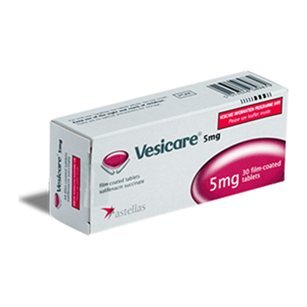 Везикер 5 mg, 30 филмирани таблетки – Vesicare 5 mg, 30 film-coated tablets