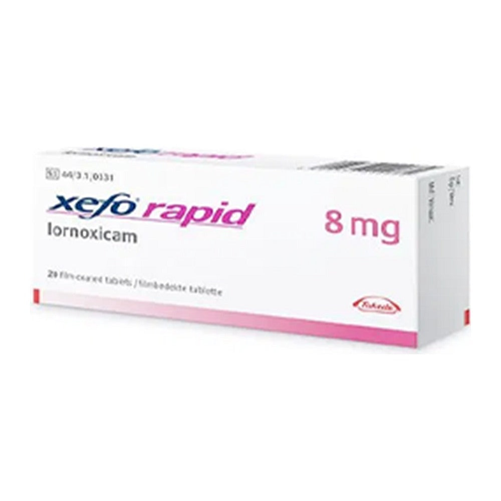 Ксефо Рапид 8 mg, 10 филмирани таблетки – Xefo Rapid 8 mg, 10 film-coated tablets