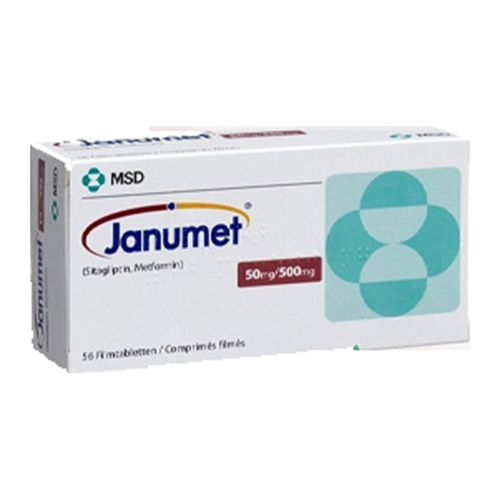 Янумет 50/500 mg, 56 филмирани таблетки – Janumet 50/500 mg, 56 film-coated tablets