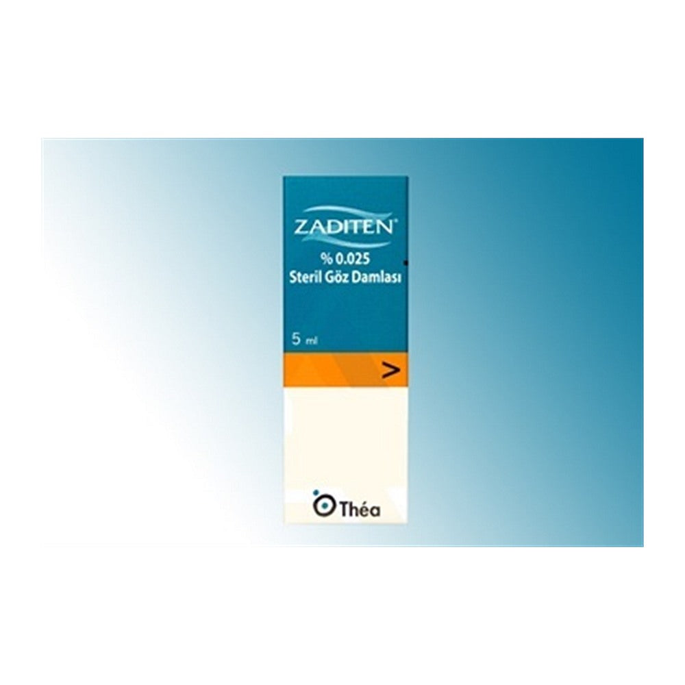 Задитен капки за очи 0,025%, 5 ml – Zaditen 0.025% eye drops, 5 ml